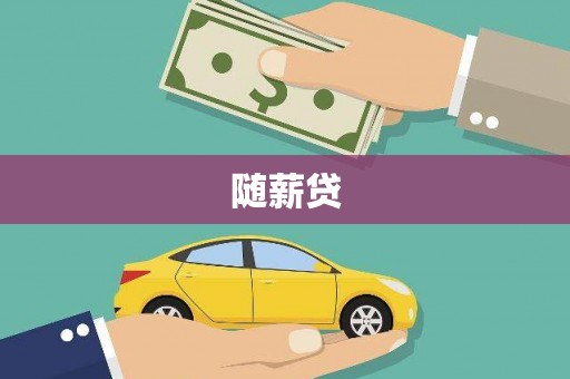 镇平随薪贷