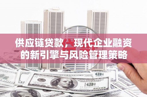 镇平供应链贷款，现代企业融资的新引擎与风险管理策略