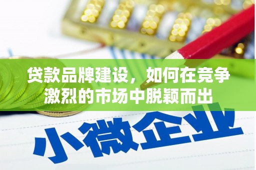 镇平贷款品牌建设，如何在竞争激烈的市场中脱颖而出