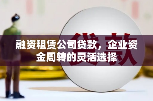 镇平融资租赁公司贷款，企业资金周转的灵活选择