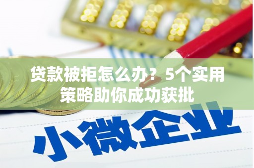 镇平贷款被拒怎么办？5个实用策略助你成功获批