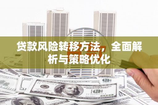 镇平贷款风险转移方法，全面解析与策略优化