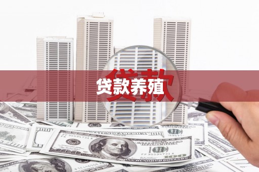 镇平贷款养殖