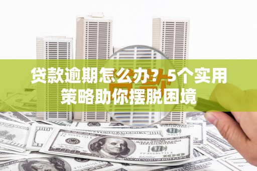 镇平贷款逾期怎么办？5个实用策略助你摆脱困境