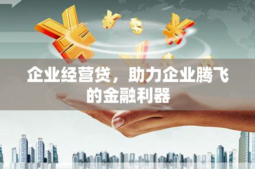镇平企业经营贷，助力企业腾飞的金融利器