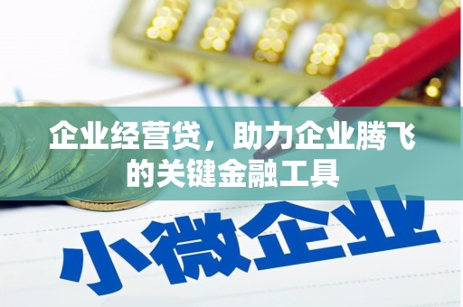 镇平企业经营贷，助力企业腾飞的关键金融工具