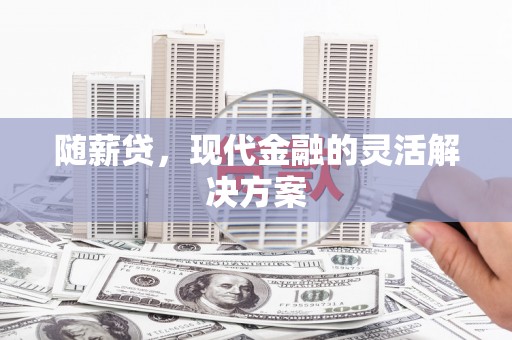 镇平随薪贷，现代金融的灵活解决方案