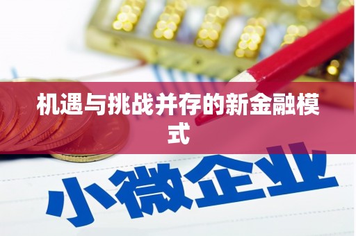镇平机遇与挑战并存的新金融模式