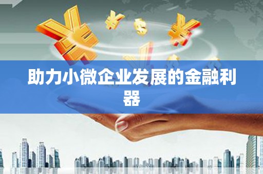 镇平助力小微企业发展的金融利器