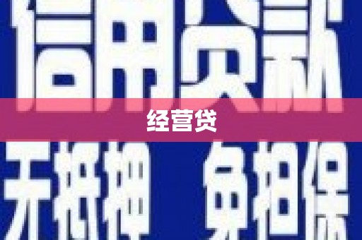 镇平经营贷