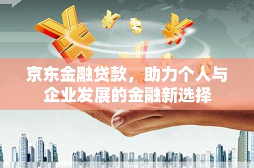 镇平京东金融贷款，助力个人与企业发展的金融新选择