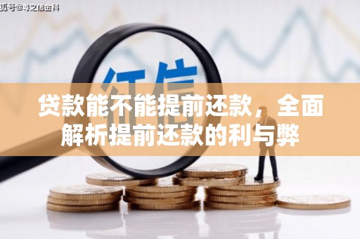 镇平贷款能不能提前还款，全面解析提前还款的利与弊