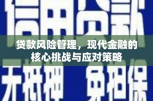 镇平贷款风险管理，现代金融的核心挑战与应对策略