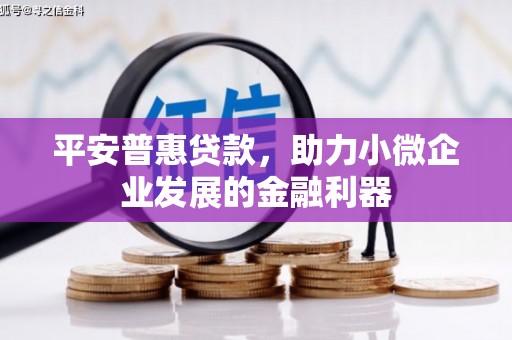 镇平平安普惠贷款，助力小微企业发展的金融利器