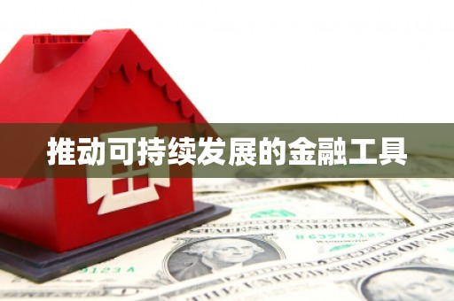 镇平推动可持续发展的金融工具