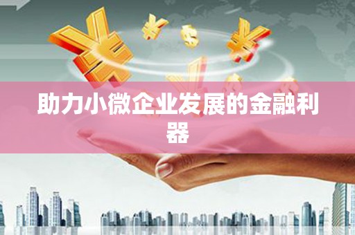 镇平助力小微企业发展的金融利器